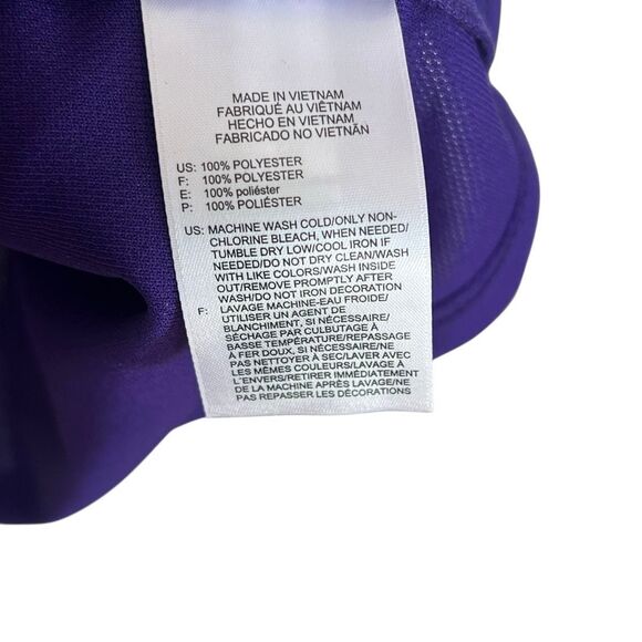 CCM NWT 5000 Series V-Neck Long Sleeve Practice Hockey Jersey Violet Size 2XL - Picture 6 of 7